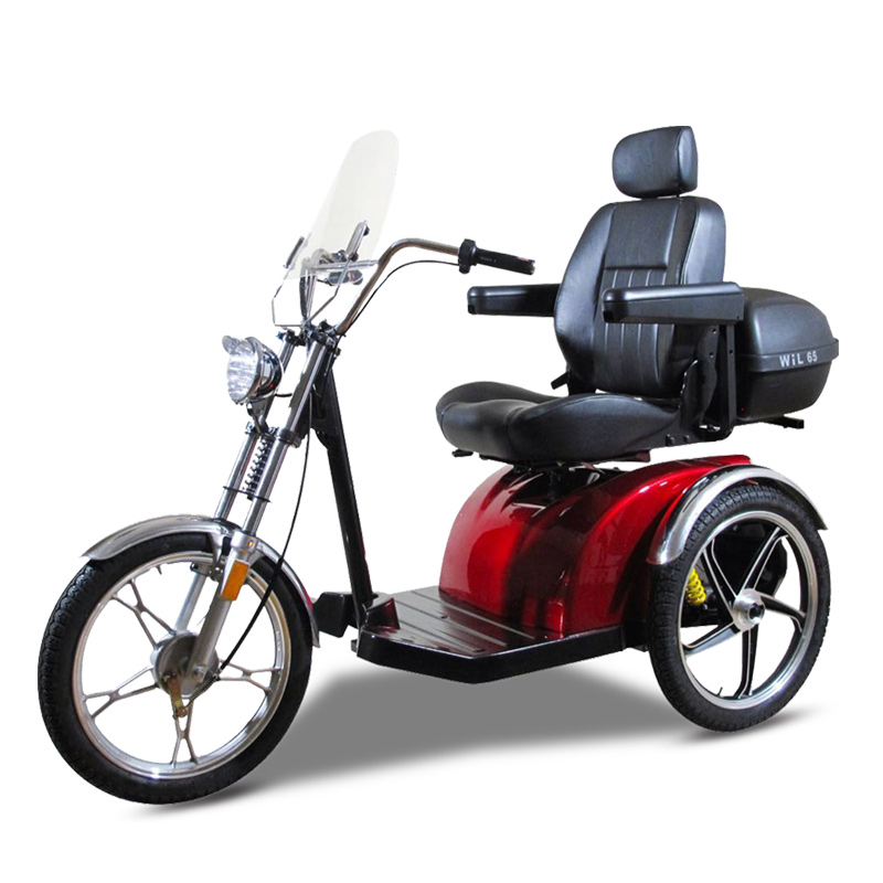 S33 Red 3 Wheel Electric Scooter لكبار السن