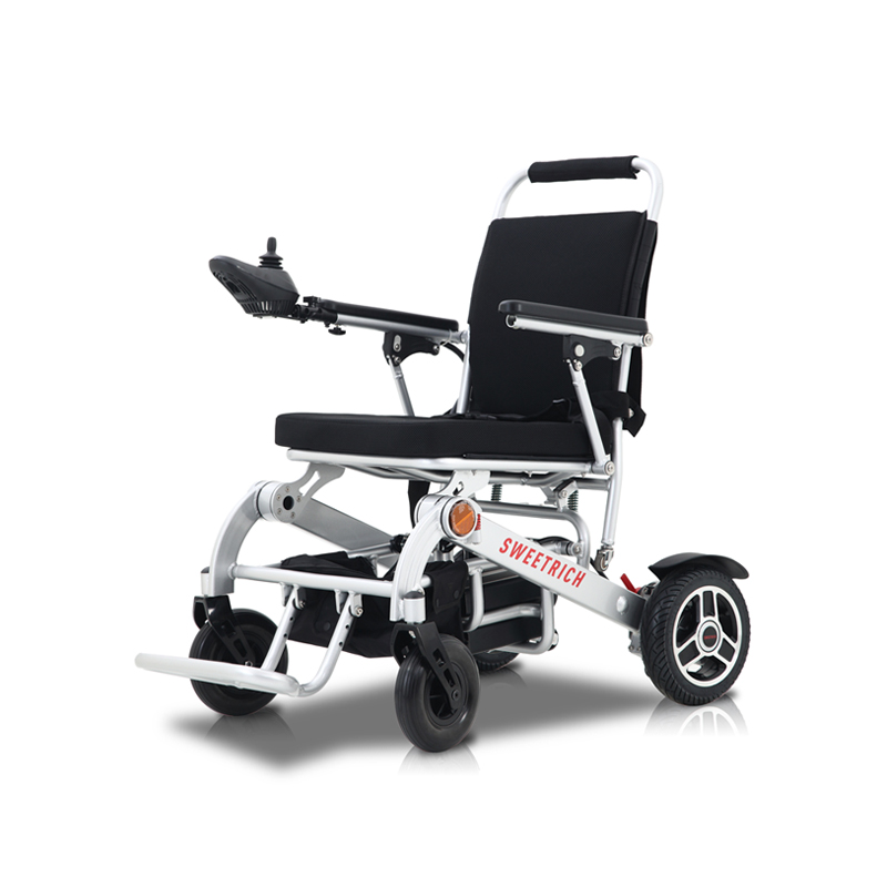 Ifold Medical Aluminium Rollator Charcheair مع كرسي متحرك خفيف الوزن