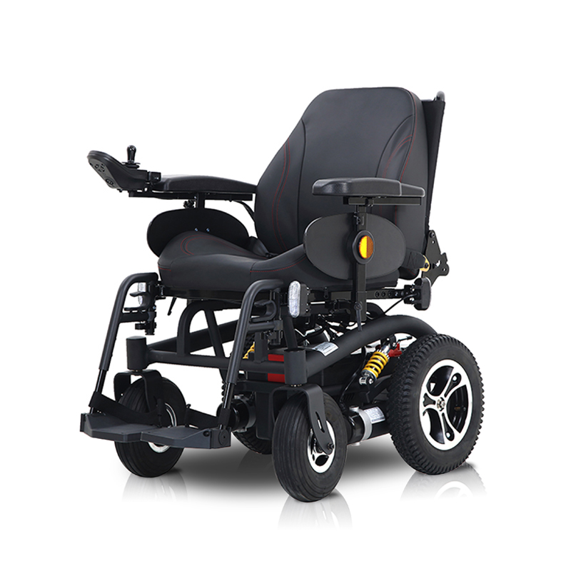 GTS Ipower بالإضافة إلى نوع أكثر شعبية من جهة خارجية على الطريق على الطريق ، كرسي متحرك كهربائي كهربائي للمسنين